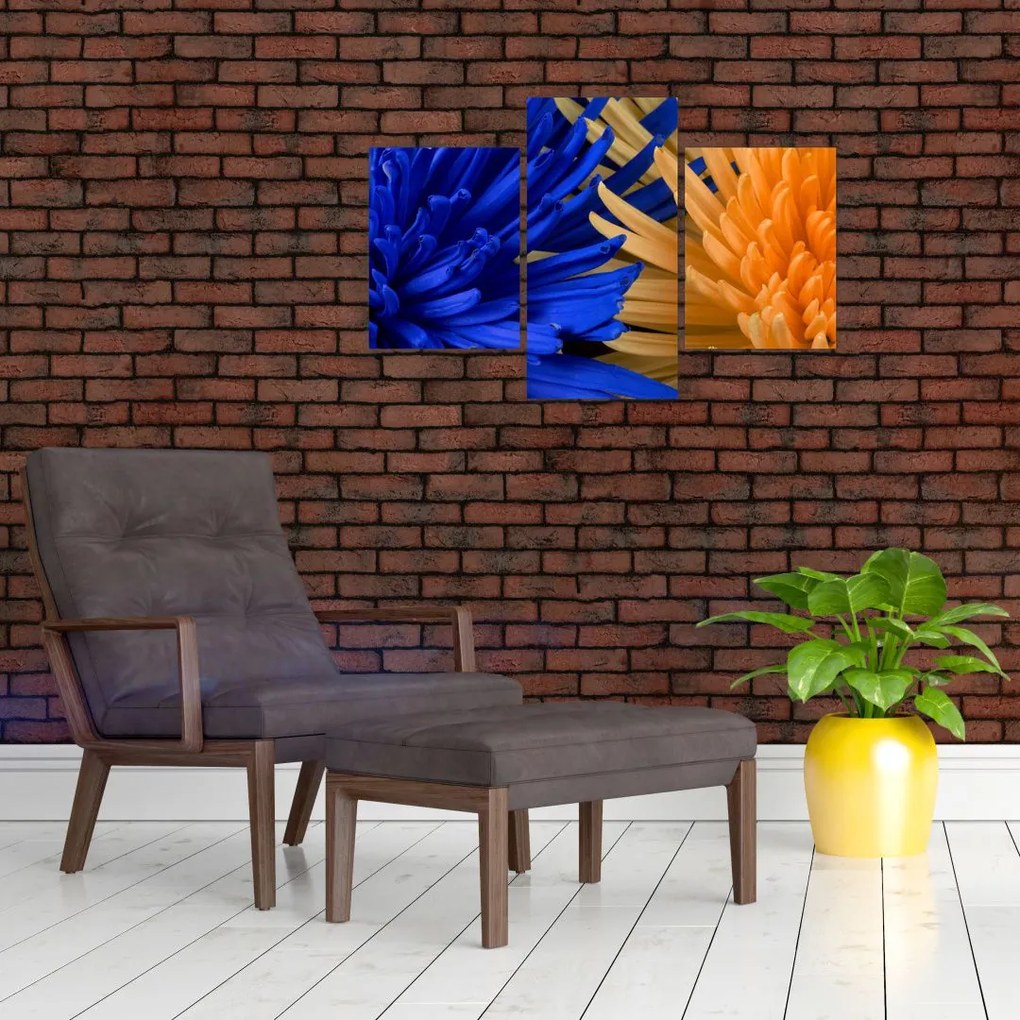 Tablou detailat cu flori (90x60 cm)