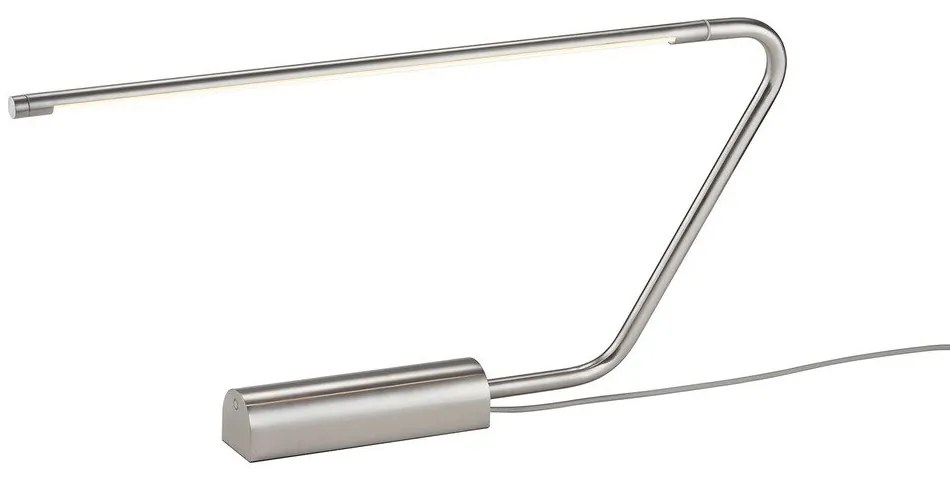 Veioză argintie LED (înălțime 33 cm) Olea – Trio Select