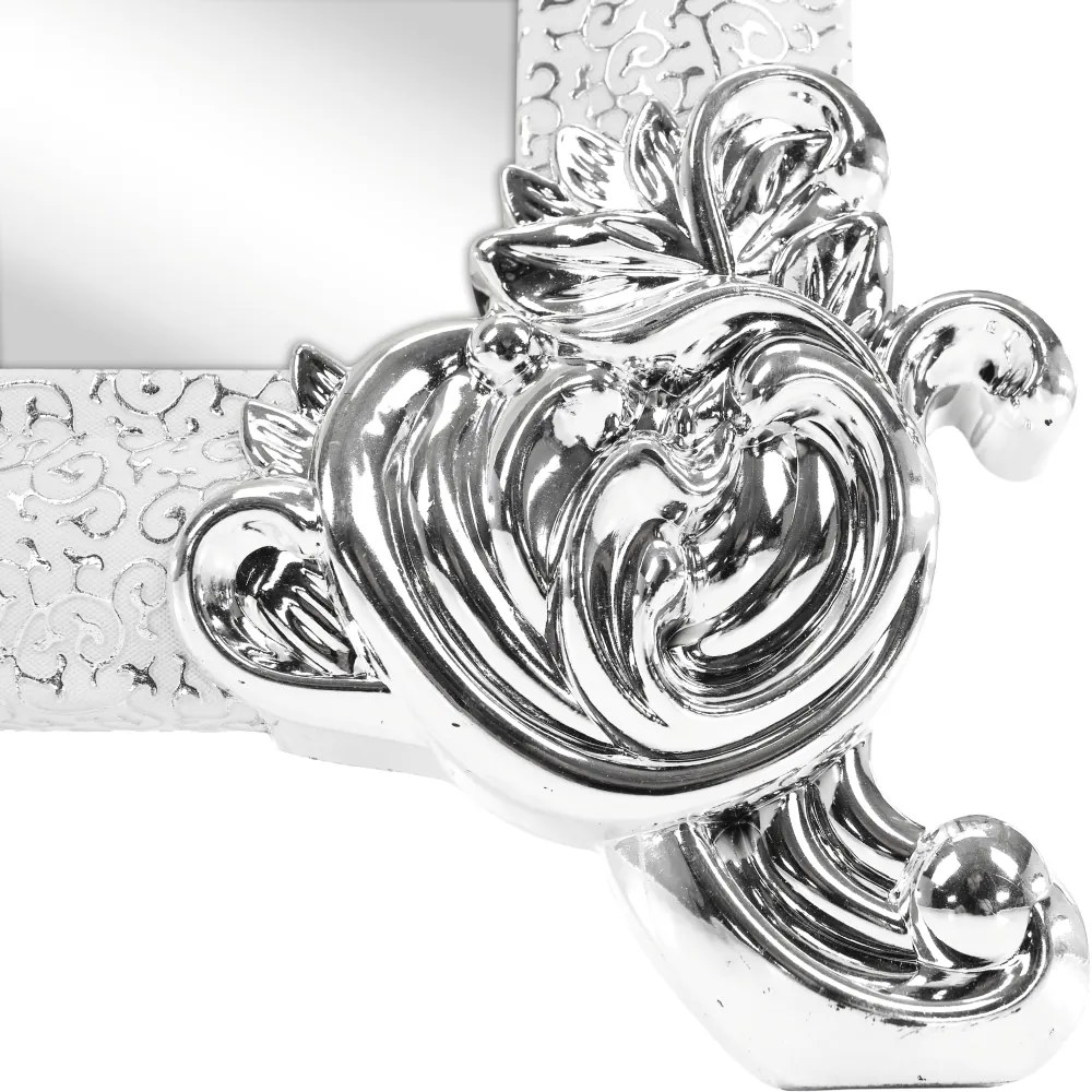 Oglinda alb / argintiu, ODINE