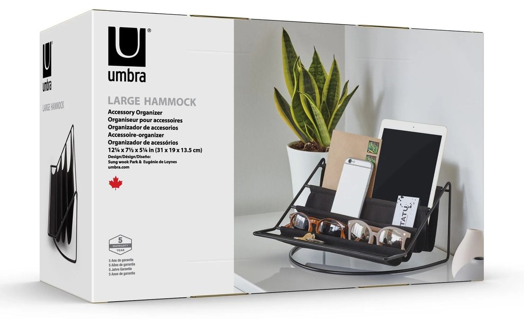 Organizator pentru accesorii HAMMOCK LARGE negru