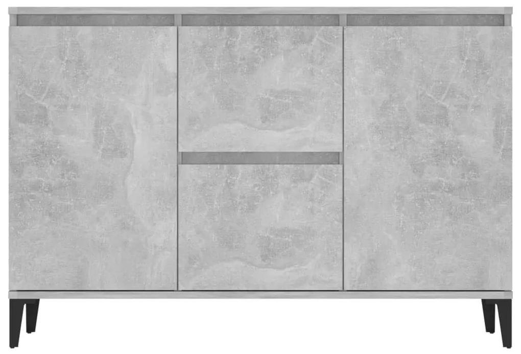 Servanta, gri beton, 104x35x70 cm, PAL 1, Gri beton