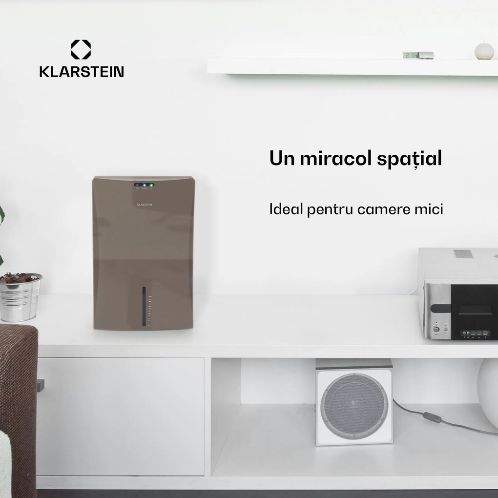 Klarstein DRYBEST 2000 2G, maro, umidificator, ionizator, 700ml / D, 70 W