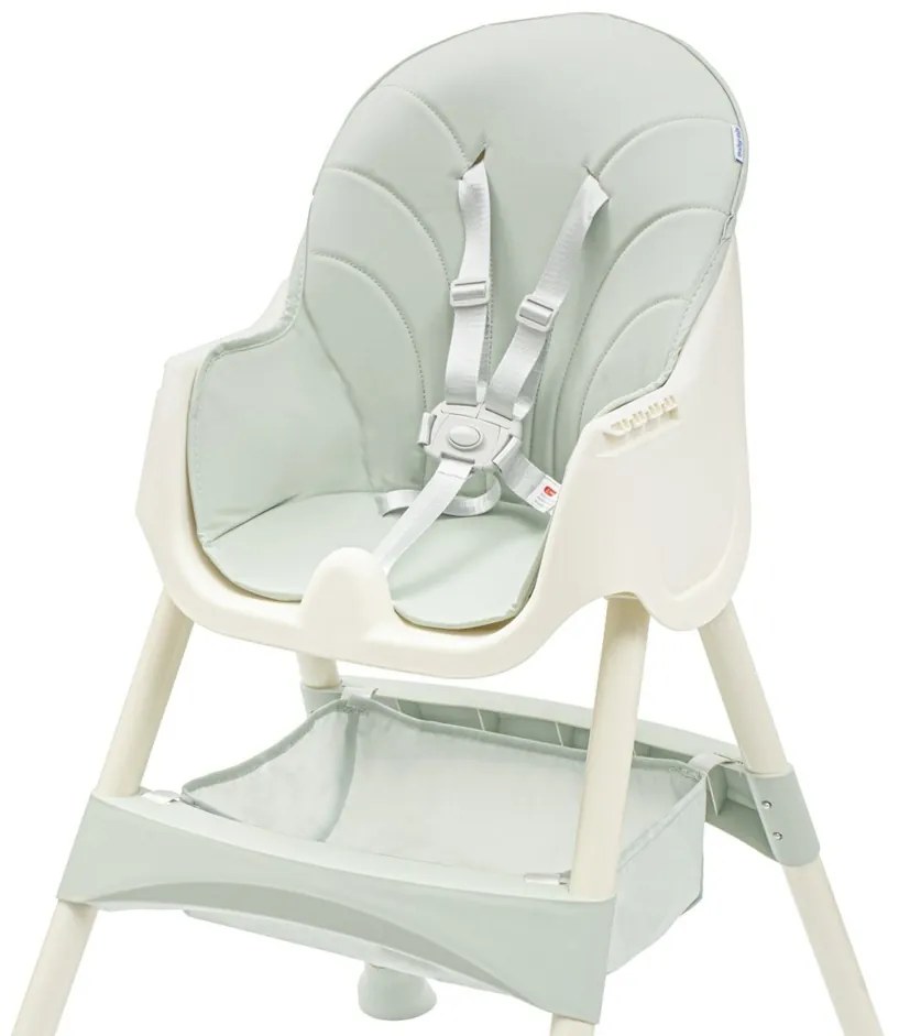 Baby Mix Scaun de masă Nora verde , 51 x 43 x 27cm