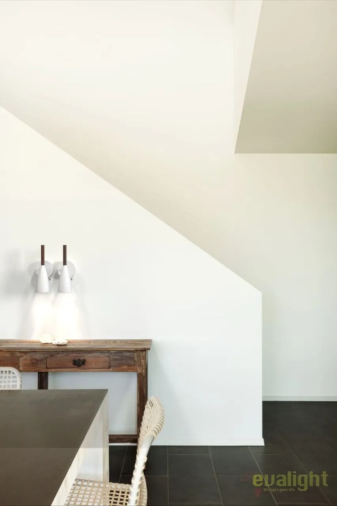 Aplica de perete design nordic Pure alba 78271001 DFTP