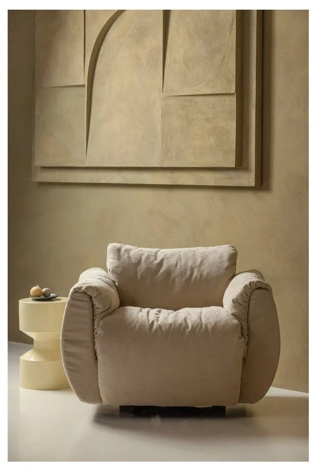 Măsuță auxiliară rotundă din metal ø 30 cm Hidde – WOOOD