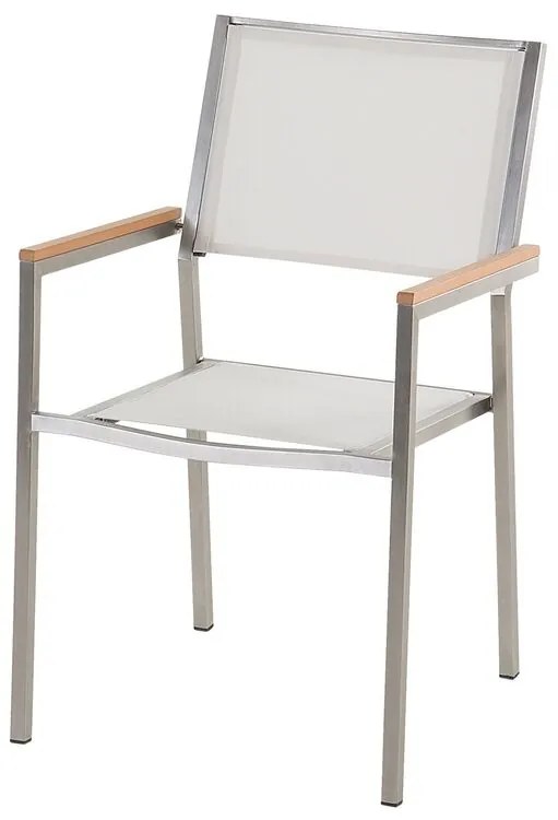 Set mobilier de grădină Cleopatra (Alb s mramorovým efektom). 1078488