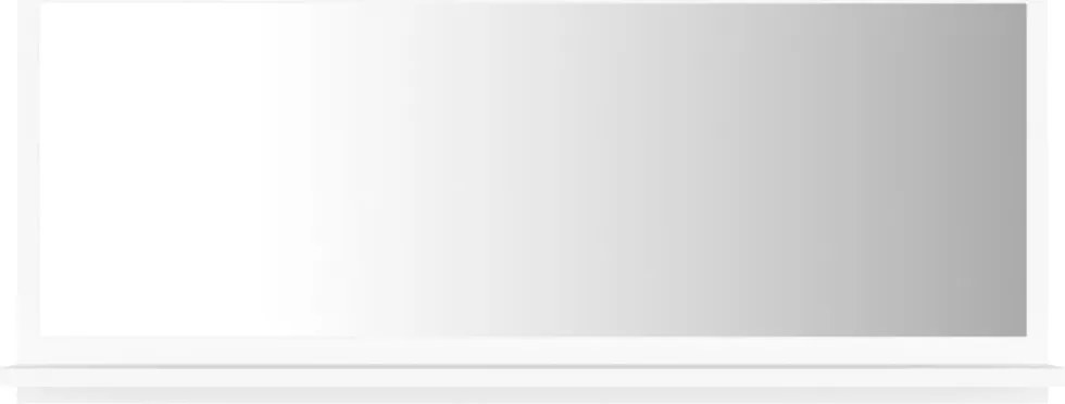 vidaXL Oglindă de baie, alb, 90 x 10,5 x 37 cm, PAL