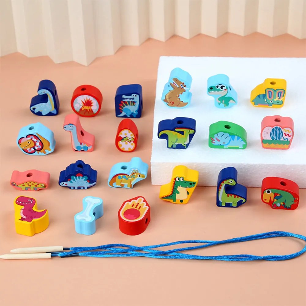 Jucării din lemn cu forme și numere, 138 buc.