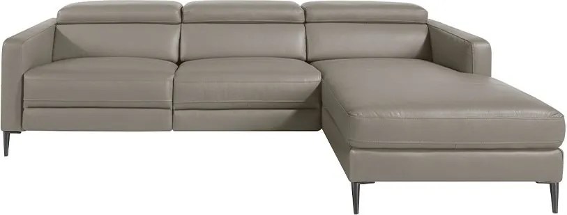 Coltar LUX design italian cu sezlong dreapta si functia relax Serena