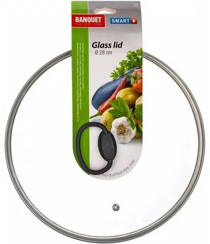 Banquet Capac de sticlă SMART PLUS 28 cm, 28 cm