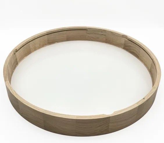 Brilagi - Plafonieră LED CARVALHO 4xE27/60W/230V, stejar, diam. 57,5 cm