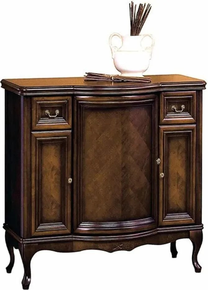 Comodă lemn masiv Weston VI m, 120,5 × 51,5 × 97,5 cm