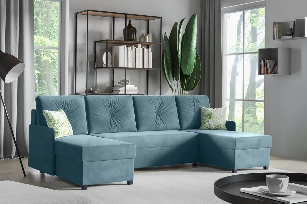 Coltar Type 108 U, extensibil, 4 locuri, 270 cm x 145 cm
