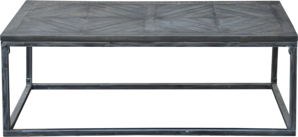 Masuta design industrial vintage Infinity Home 120cm, mango gri A-38632 VC