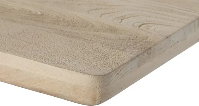 Consolă modernă interior natural din lemn de mango cu structură din lemn, "Navaro"