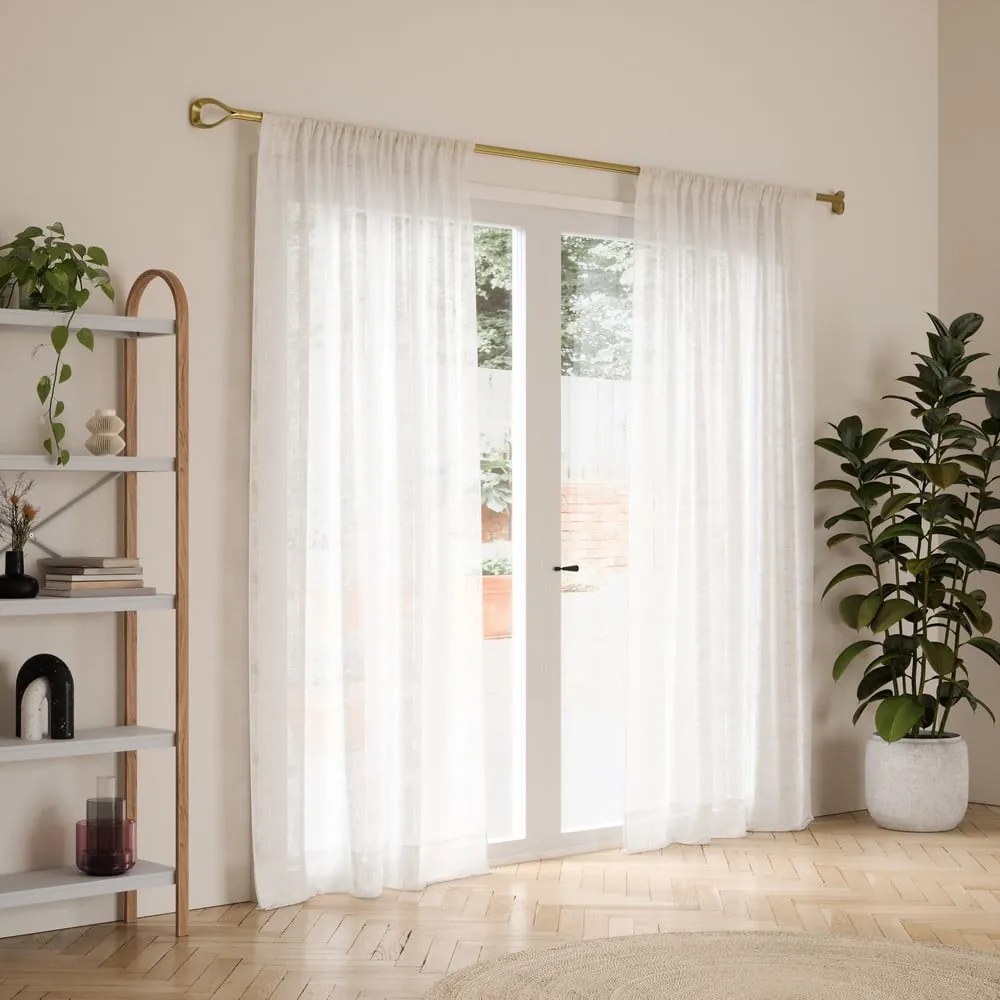 Galerie de perdea 107 - 305 cm extensibilă din oțel Loop – Umbra