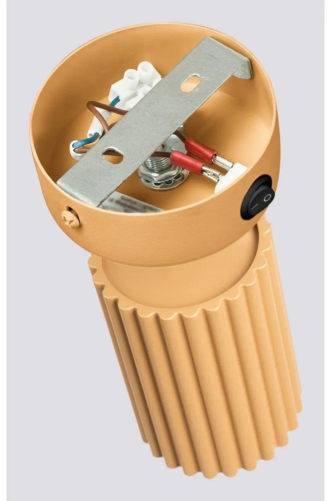 Spot auriu 8x16 cm Gleam – Sollux