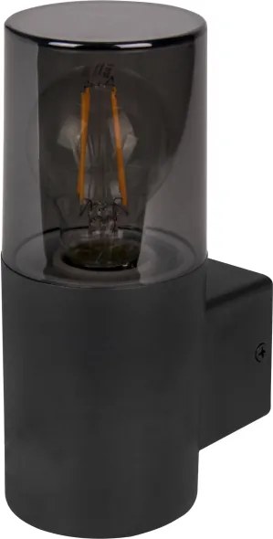 Aplica de perete pentru exterior 1xE27/40W/230V IP44 negru/fumuriu