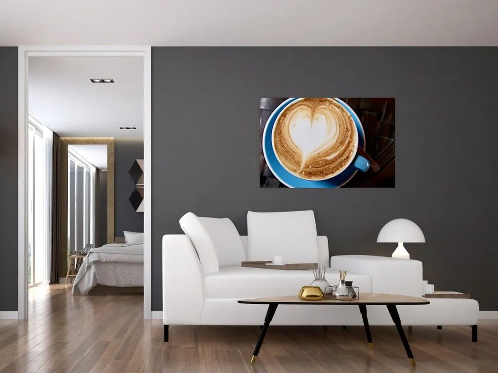 Tablou - Latte art (90x60 cm)