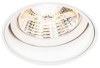 Spotlight modern îngropat alb fără rama - Impact 70