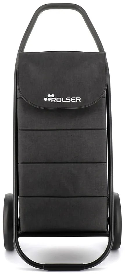 Sacoșă de cumpărături cu roți 53 l Com Tweed Polar Black Tube – Rolser