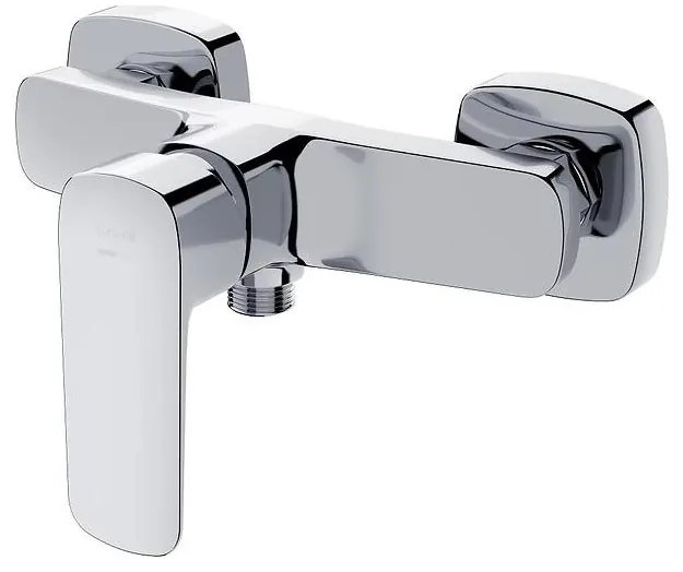 Baterie de duș Cersanit S951-383 LARGA crom lucios