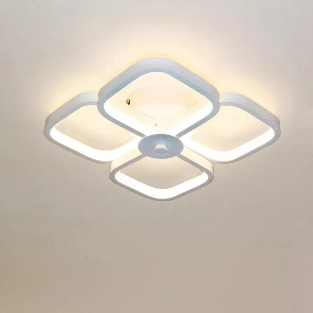 Lustra LED Plafoniera, Elit's Esn6132-WH, 64w (32+32), 25 cm
