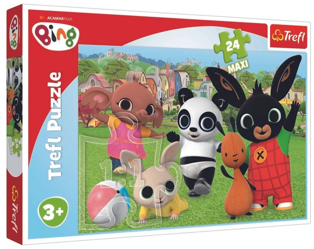 Trefl Puzzle Bing Rabbit - Fun in the Park MAXI ,24 piese