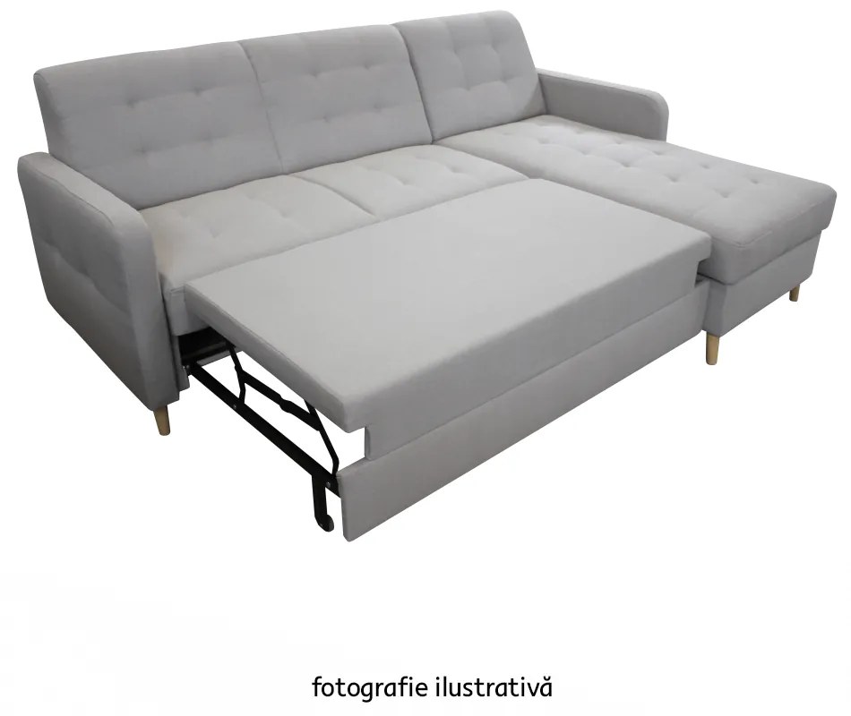 Coltar de colt universala, gri mix, VISBY