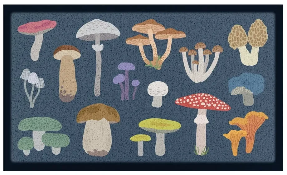 Covoraș de intrare 40x70 cm Mixed Wild Mushroom – Artsy Doormats
