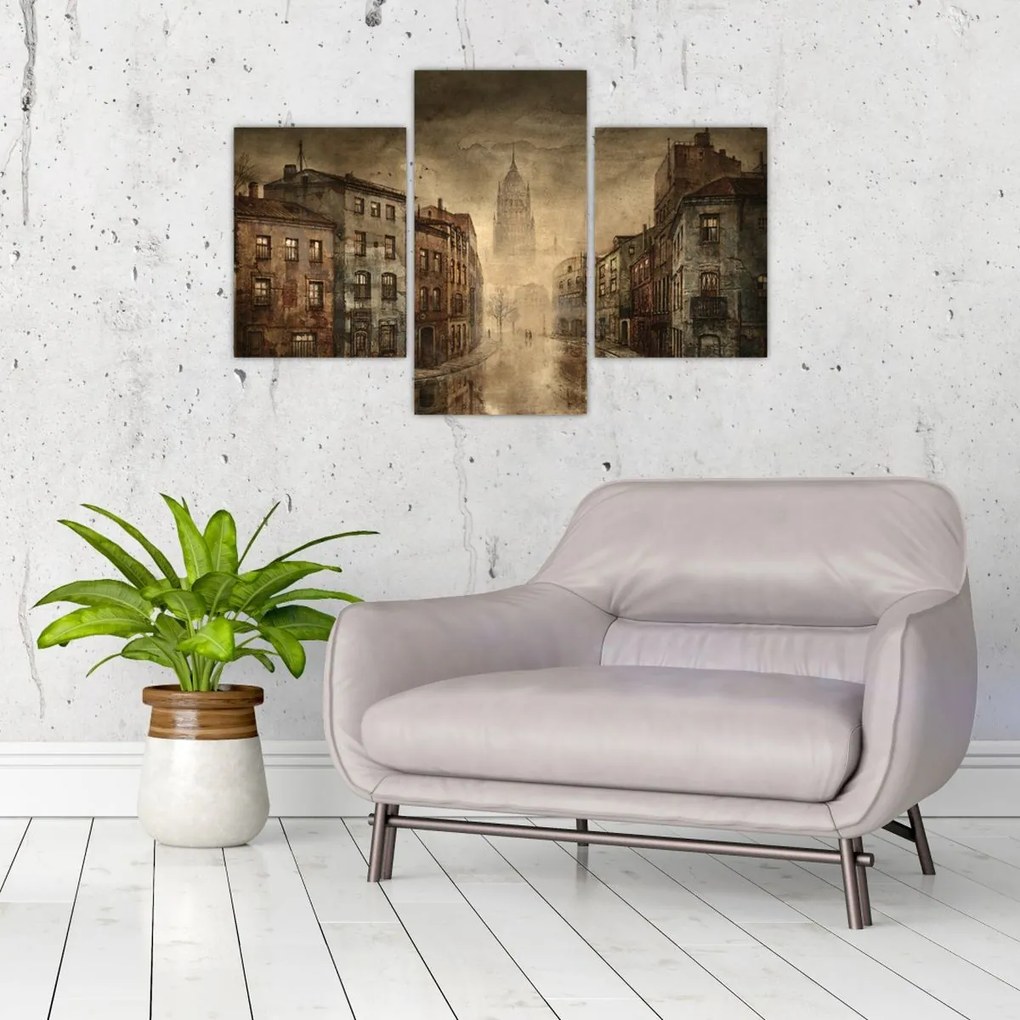 Tablou - Pictura orașului (90x60 cm)
