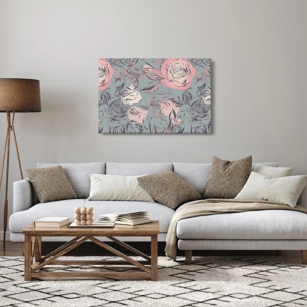 Tablou - Trandafir (90x60 cm)