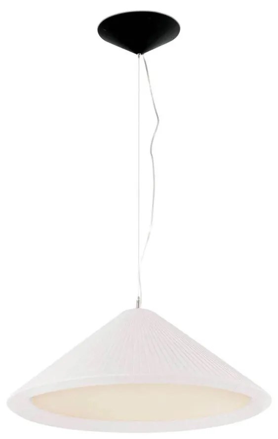 Lustra XXL suspendata design decorativ SAIGON IN 70cm White