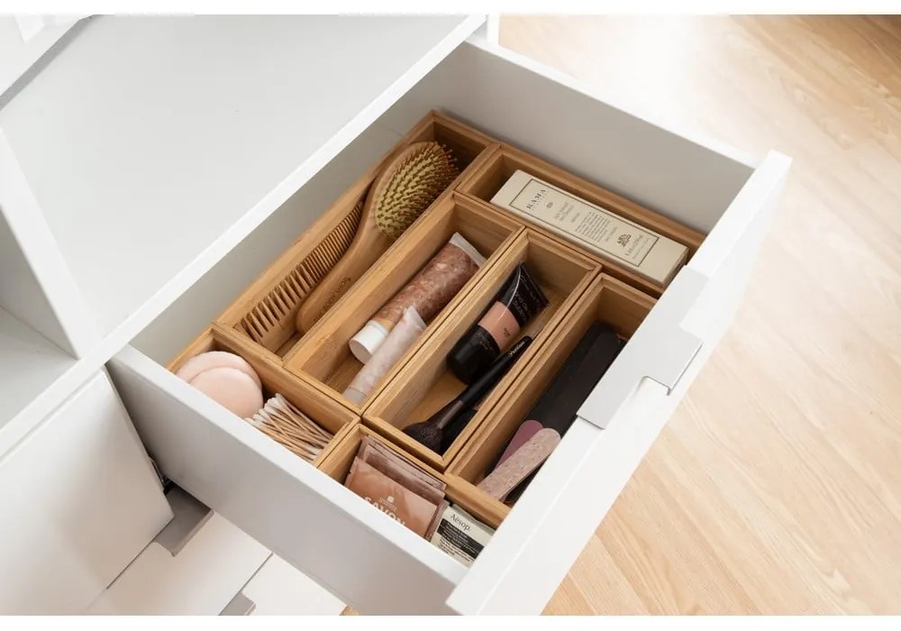 Organizator din bambus Compactor 15 x 7,5 x 6,35 cm