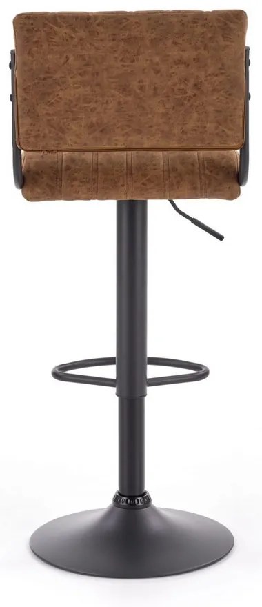 Scaun de bar Marlen, maro/negru
