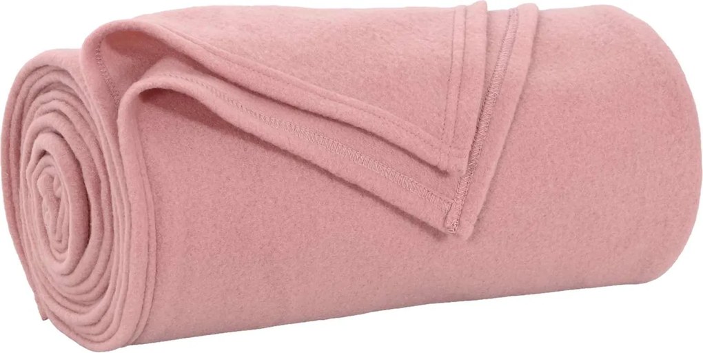 vidaXL Pături de aruncat 24 pcs Roz 170 x 130 cm Molton