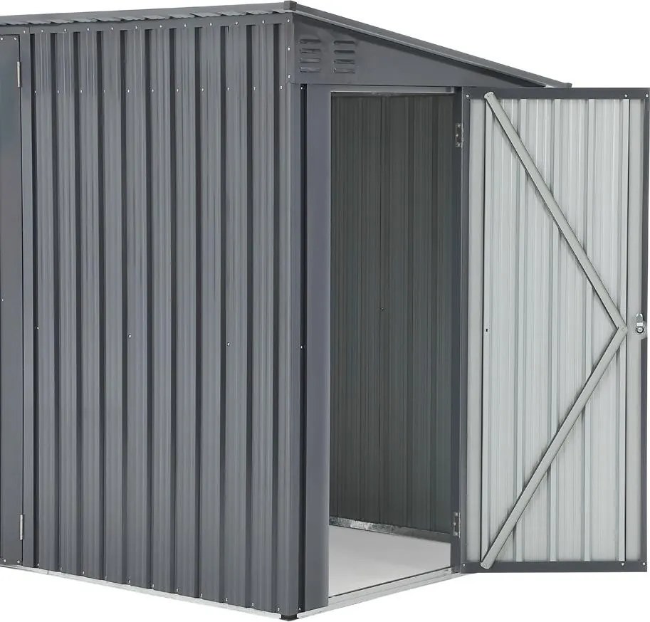Căsuță de grădină pentru unelte Avenberg, 2,43 × 1,12 m, antracit