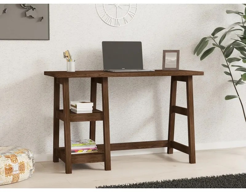 Birou Perla - Walnut 120 X 73.5 X 51