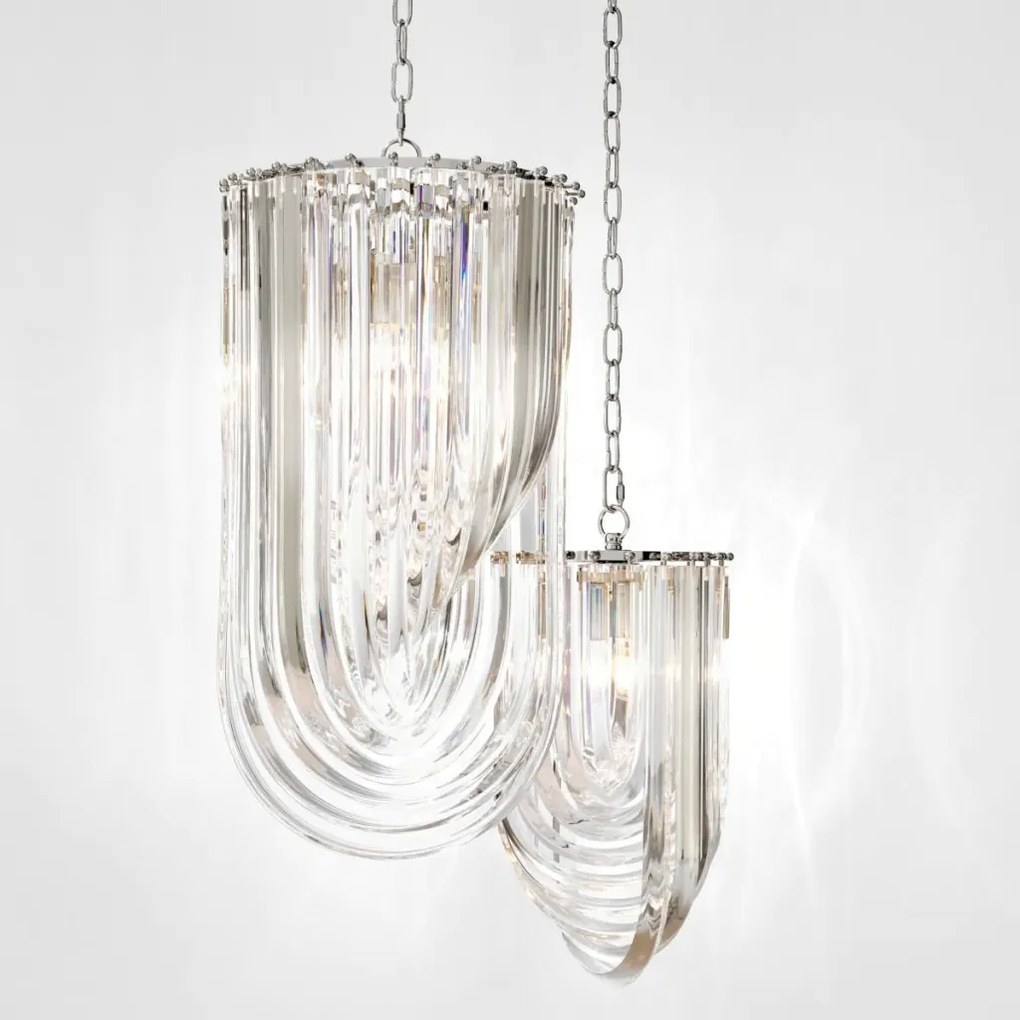 Candelabru LUX fabricat manual, diametru 25cm, Murano 109976 HZ