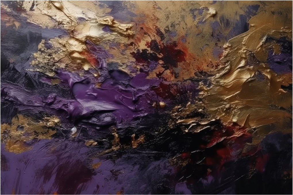 Tablou - Abstracție texturată (90x60 cm)