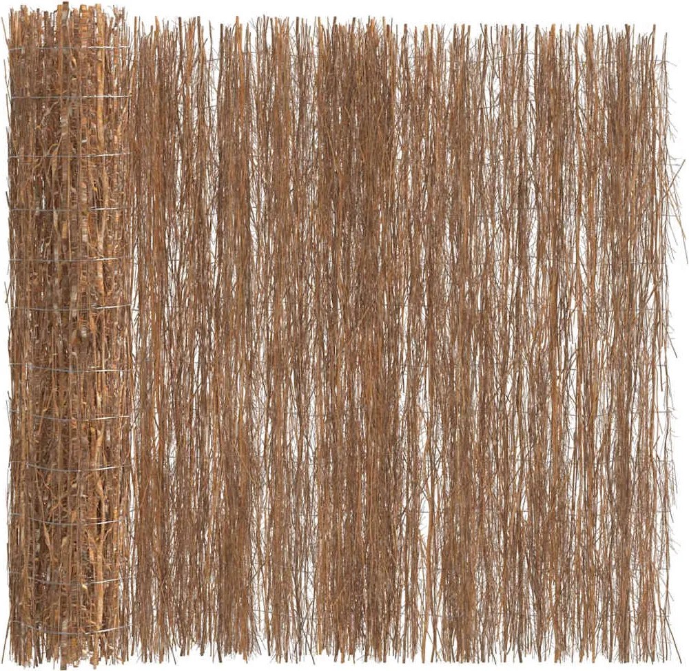 vidaXL Gard din vreascuri, 400 x 100 cm