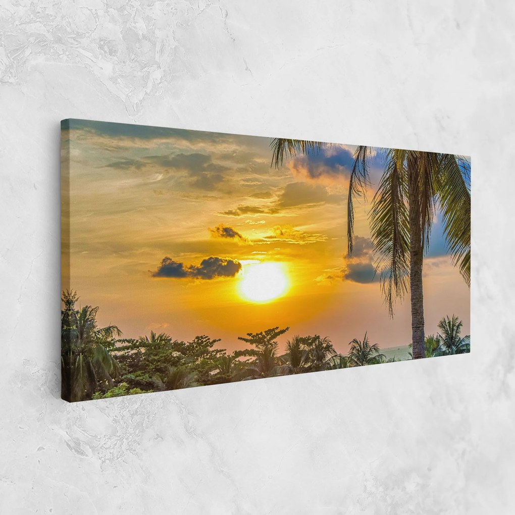 Tablou Canvas, 60x120cm, Dormitor si Living, Peisaje, Vara, Summer View