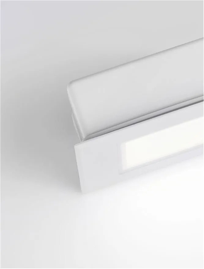 Spot LED incastrabil exterior, ambiental, IP65, RUDY alb
