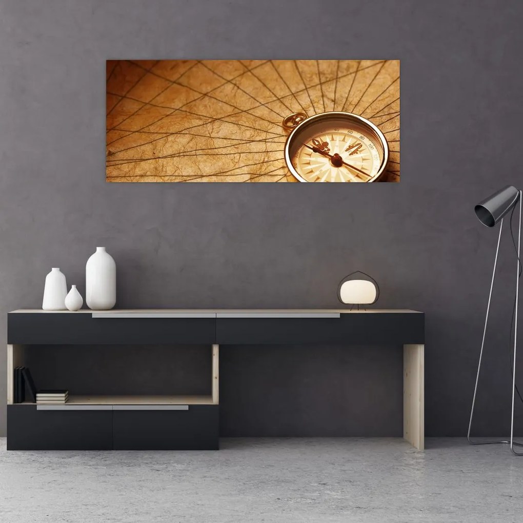 Tablou - Compas (120x50 cm)