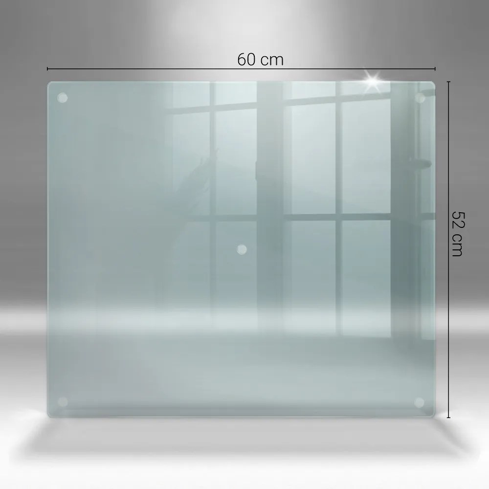 Placă sticla protectie transparentă aragaz 60x52 cm