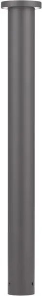 Stalp de exterior LED 2700K, IP65 BAST H-65cm gri inchis