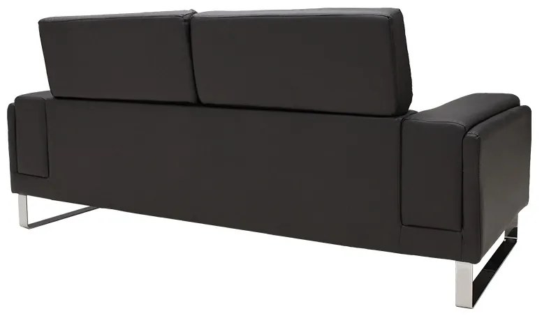 Set 2 canapele cu 2 locuri Shea Pako World Negru 198x80x87 cm
