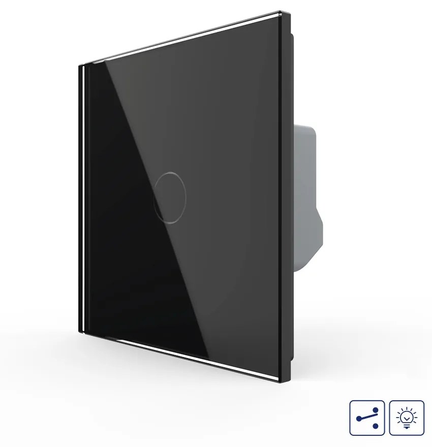 Intrerupator Simplu Cap Scara / Cruce cu Variator si Touch LIVOLO – Serie Noua