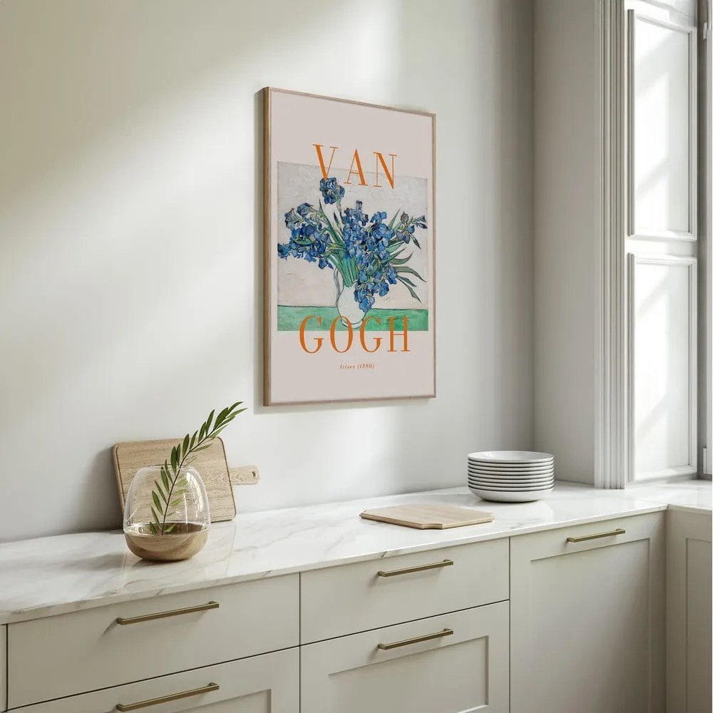 Tablou 50x70 cm Irises – Styler