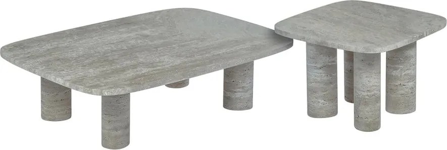 Măsuță auxiliară din piatră 52x52 cm Volos – Blomus